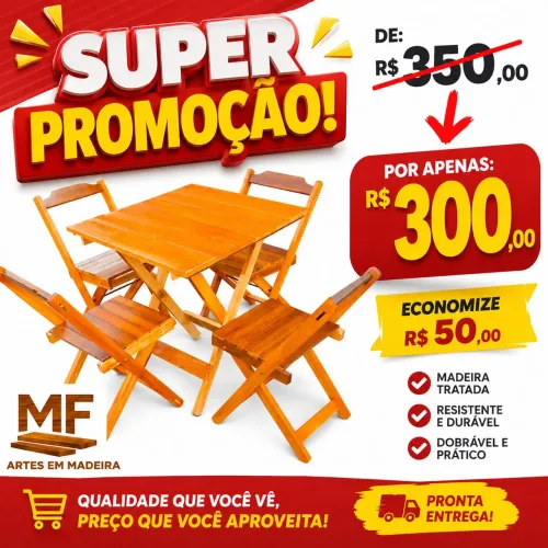 Jogos de mesas na promoção 