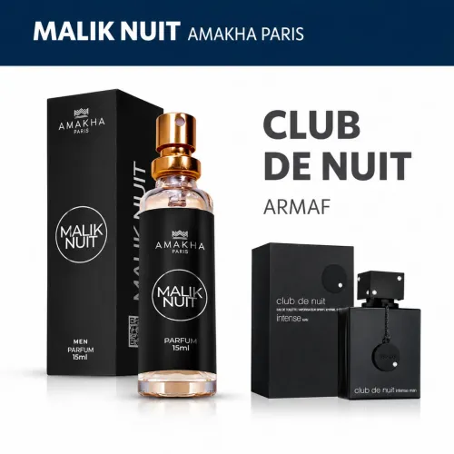 Perfume Importado Malik Nuit 15ml Amakha Paris