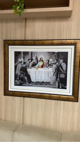 Santa ceia quadro