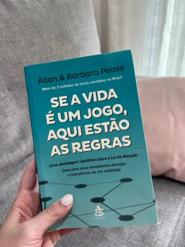 Livro SE A VIDA É UM JOGO, AQUI ESTÃO AS REGRAS