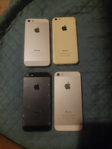 iPhones Apple Antigos 5/5s/5c - Lote Para Peças ou Restauro<br>