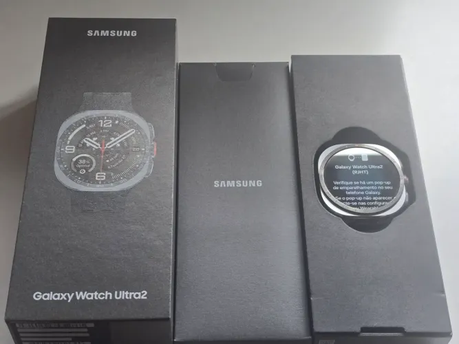 Galaxy watch ultra 2 prata (OPORTUNIDADE )