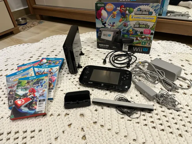 Wii u Deluxe Set Preto