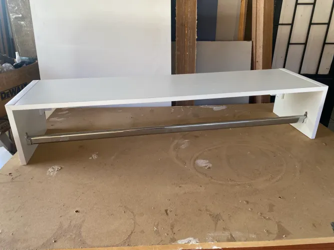 Cabideiro mdf branco