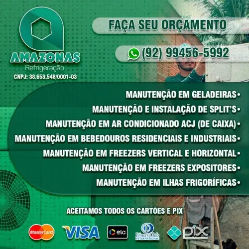 AMAZONAS REFRIGERAÇÃO - Assistência Especializada em Refrigeradores e Climatizadores