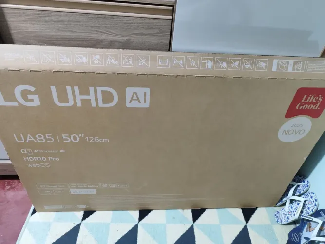 Caixa Tv LG 50 polegadas