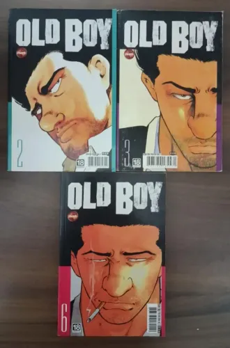 Mangás Old Boy vol 2,3 e 6