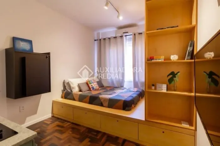 Apartamento JK mobiliado no bairro Cidade Baixa Porto Alegre
