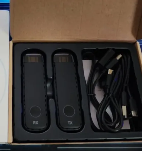 Kit transmissor e receptor HDMI sem fio