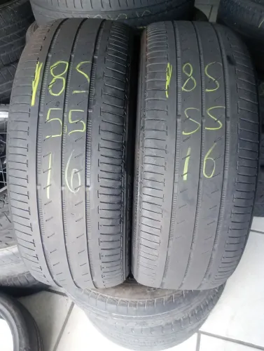 2 PNEUS 185/55/R16 BRIDGESTONE 
