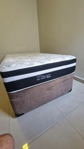 Cama box solteiro molas superlastic