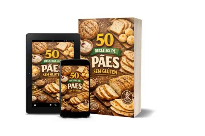 50 RECEITAS DE PÃES SEM GLÚTEN