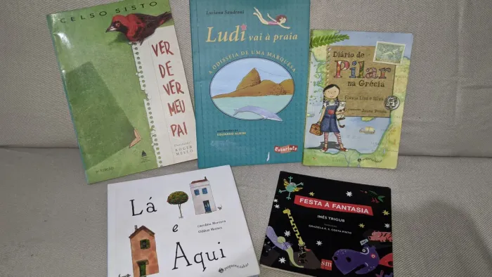 Kit Tesouros da Leitura Infantil - 5 Livros Premiados e Educativos