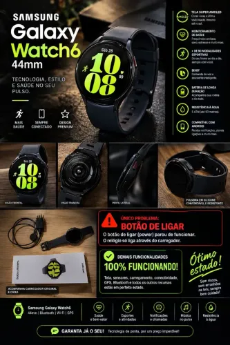 SMARTWATCH SAMSUNG GALAXY WATCH 6 44mm