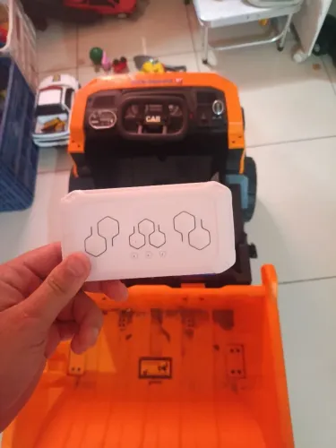 Carrinho eletrico infantil sem carregador