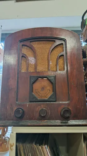Radio Antigo para decoração ler descrição