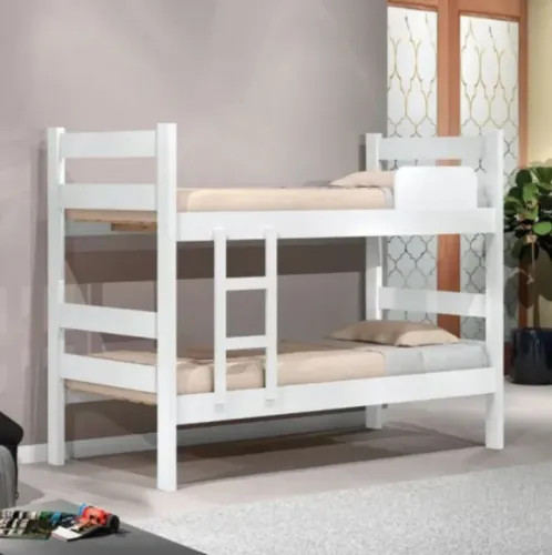 Beliche Prisma Plus Solteiro com Escada de Proteção - NOVA, Direto da Fábrica, Cartão 12x!