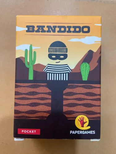Bandido Jogo De Cartas Papergames Linha Pocket Cooperativo