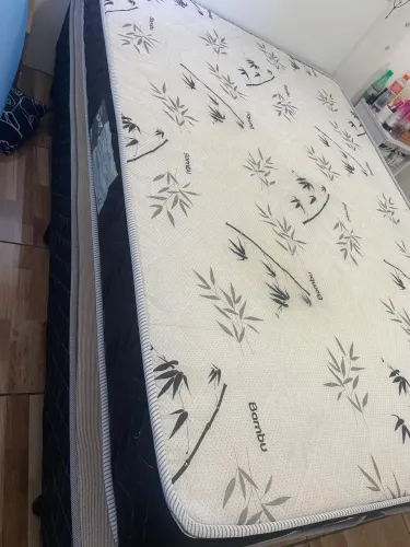 Cama box+ colchão