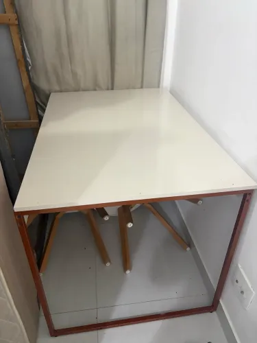 Mesa De Jantar 4 lugares Off White
