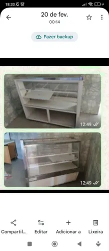 Balcão expositor 