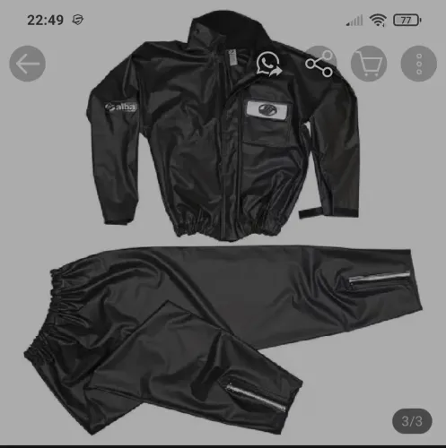 Capa de chuva ,capacete ,luva , joelheira e cotoveleira 