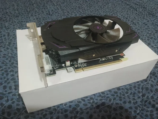 Placa de Vídeo RX 550 4GB - HDMI + DVI - PC Gamer