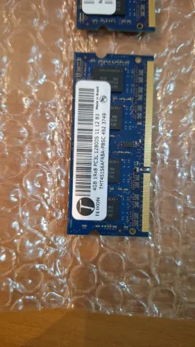 Par Memória Teikon Ram Total 8GB 2x 4gb Ddr3 1600mhz Para Notebooks