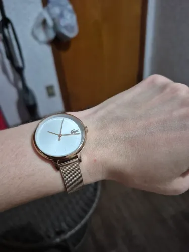 Relógio Feminino Lacoste Rose Gold - Original Vivara com Bateria nova
