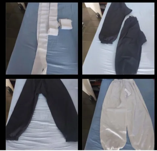 Calça para Kung Fu e Tai chi chuan semi nova 
