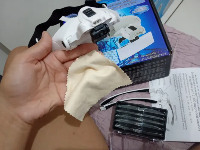 Óculos amplificador profissional
