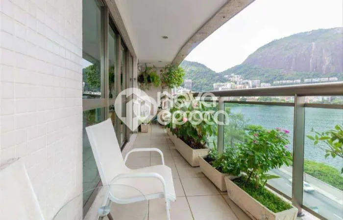 Lagoa | Apartamento 4 quartos, sendo 3 suites