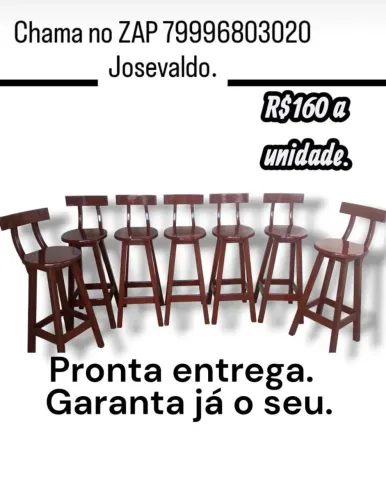 Bancos bistrô