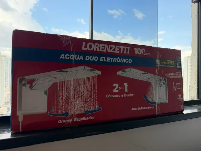 Chuveiro Lorenzetti Acqua Duo Eletrônico 220v 7800w