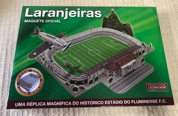 Maquete 3D estádio Laranjeiras oficial do Fluminense 