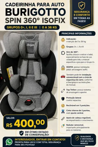 Cadeirinha de auto