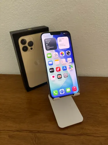 iPhone 13 Pro Max Gold 256GB Original | Com Caixa | 83%