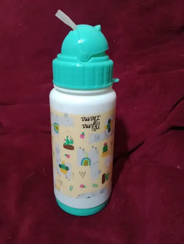 Garrafa cantil plástica Drama lhama-330 ml