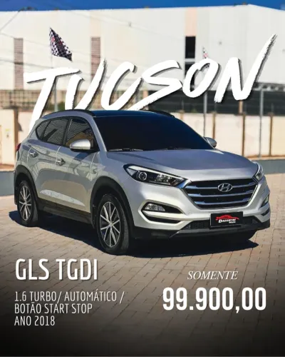 Hyundai Tucson GLS 1.6 Turbo 16V Aut. 2018