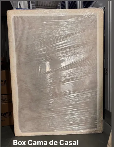 Cama Box Casal com Colchão. Marca Castor