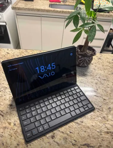 Tablet VAIO TL10 128GB 8GB RAM, 4G, Teclado Magnético, Tela 10.4" 2K PRETO