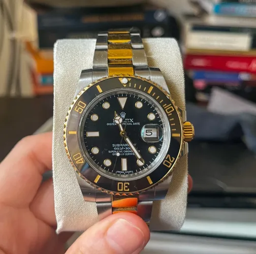 Relógio Rolex Submariner prata