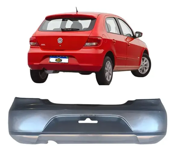 Parachoque Traseiro Gol G5 2008 2009 2010 2011 2012