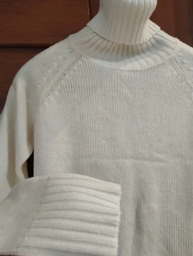 Blusa em tricô off white Mariza - G