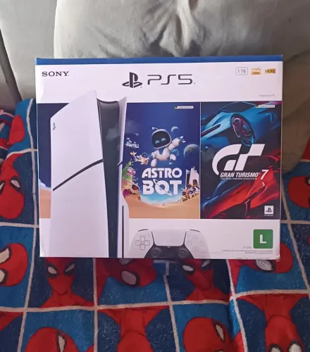 Ps5 slim com leitor de disco
