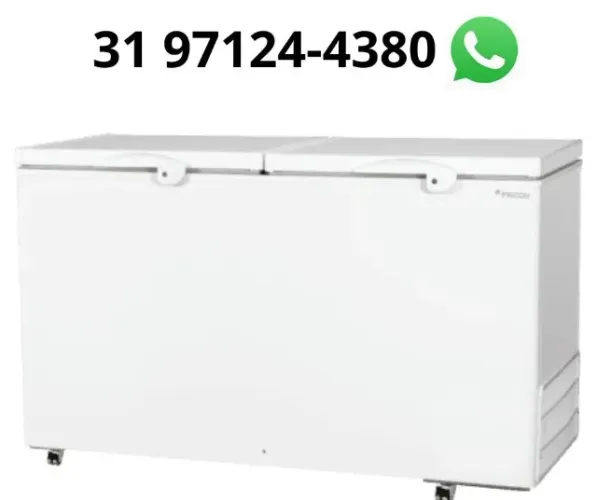 Congelador Horizontal tampa Cega 503L Novo