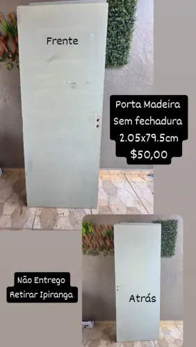 PORTAS DE MADEIRA 