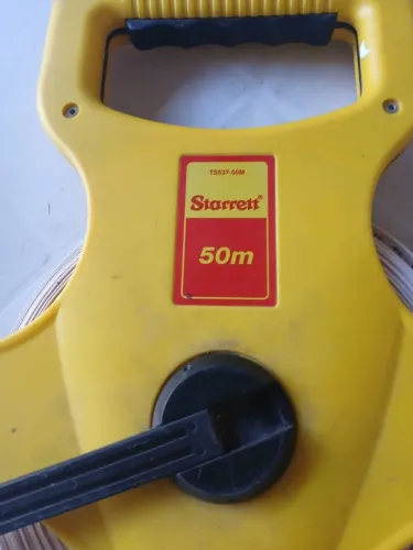 Trena 50 Metros De Fibra De Vidro Kts537-50m-s Starrett