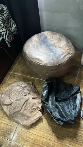 Puff Redondo (1 cheio e 2 vazios)