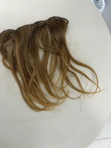 Mega hair 0,34cm humano, pronto